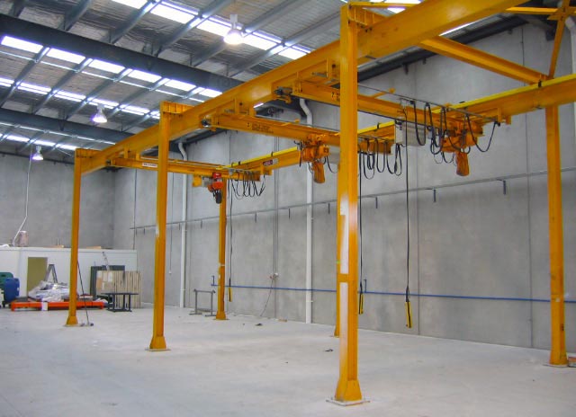 James Crane Overhead Crane 2,000kg - Free Standing Gantry Crane
